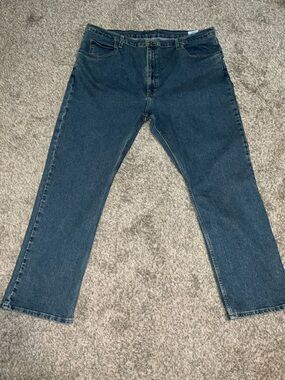 Dickies Men's Relaxed Classic Dark Blue Denim Jeans 40x30